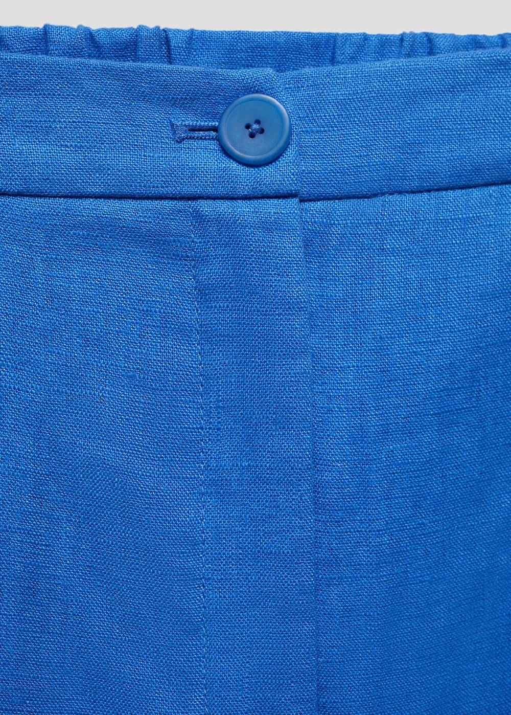 Mango Gerade Hose Aus 100 % Leinen