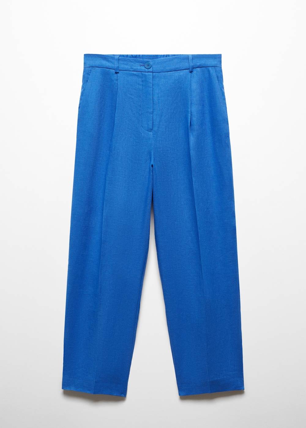 Mango Gerade Hose Aus 100 % Leinen