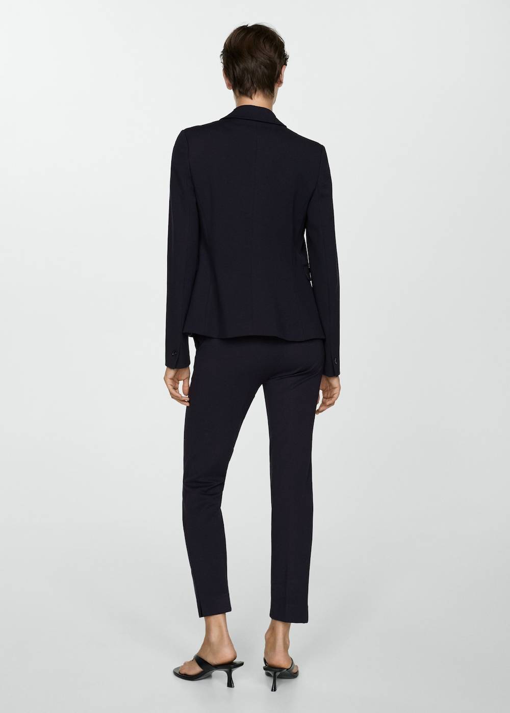 Mango Gerade Hose Aus Romanit-Jersey