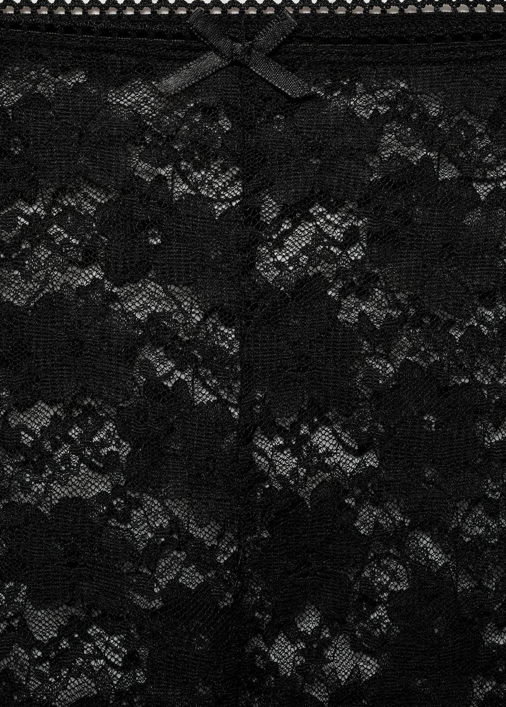 Mango Gerade Hose Aus Spitze