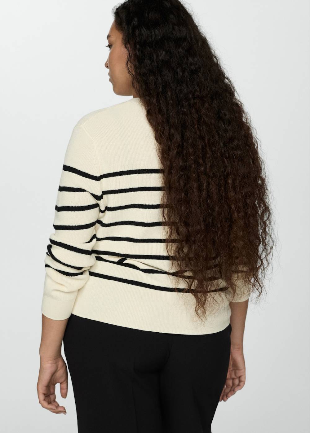 Mango Gerade Hose Mit Knöpfen