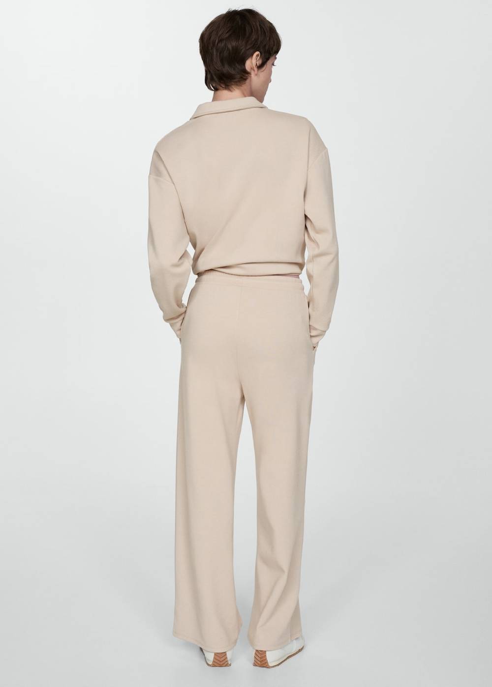 Mango Gerade Hose Mit Nähten