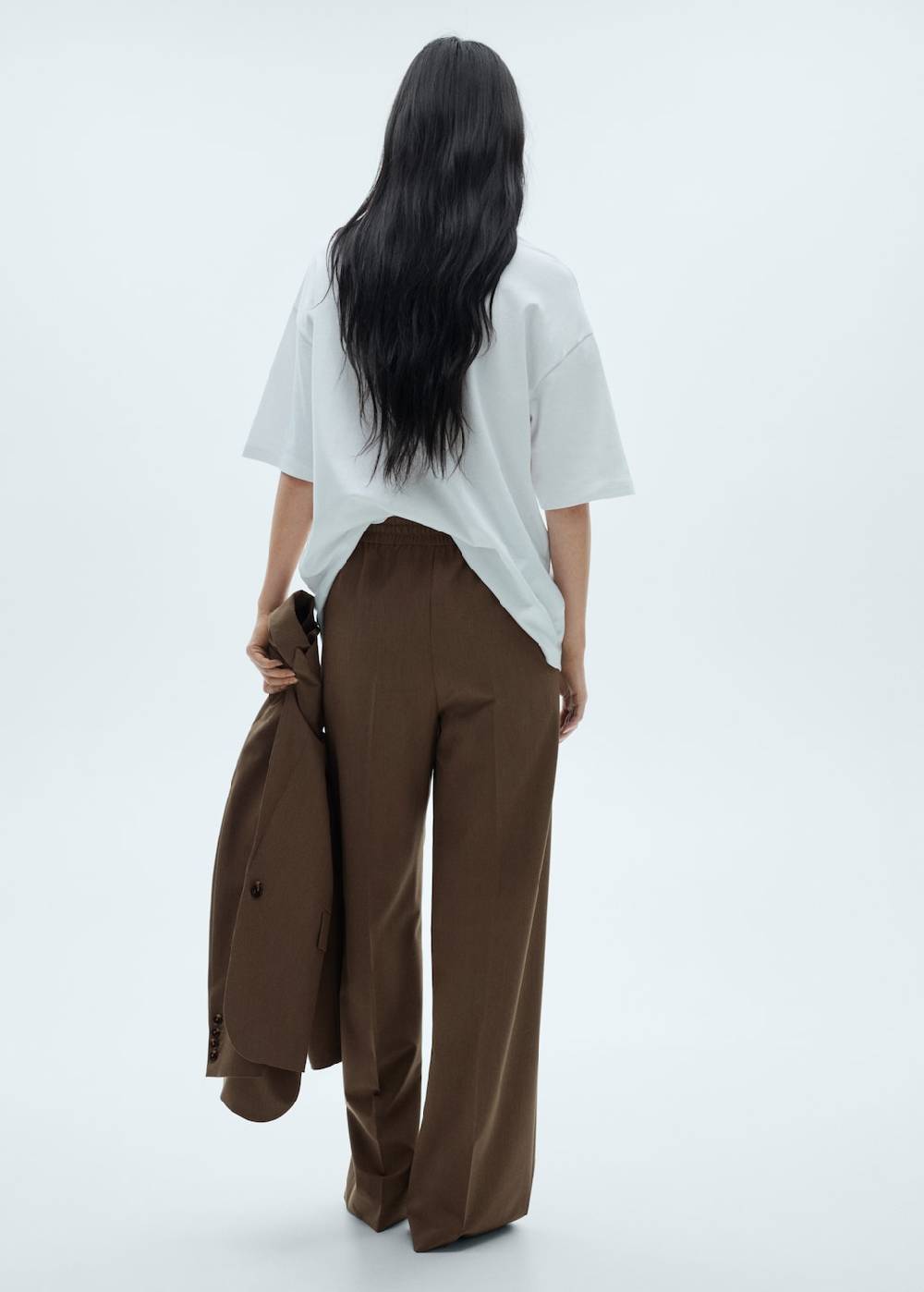 Mango Gerade Hose Mit Stretchbund