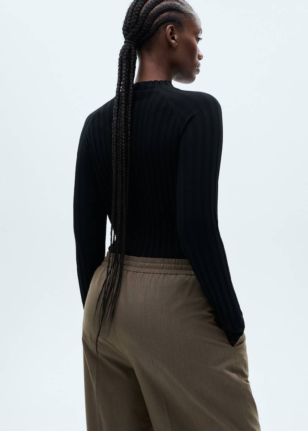 Mango Gerade Hose Mit Stretchbund