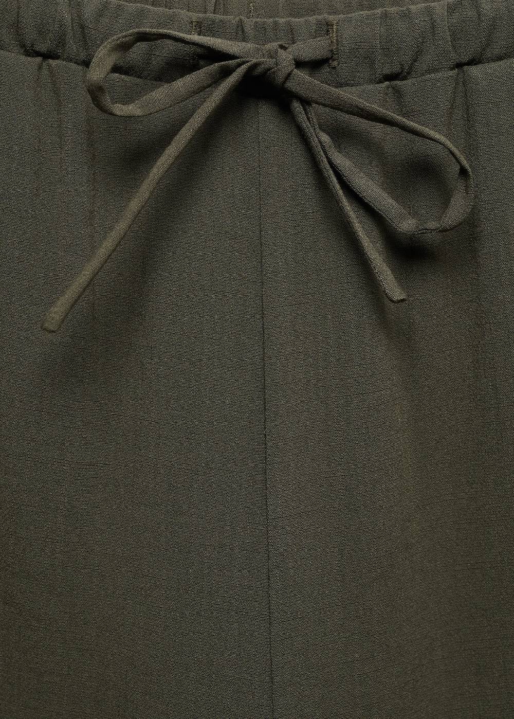 Mango Gerade Hose Mit Stretchbund