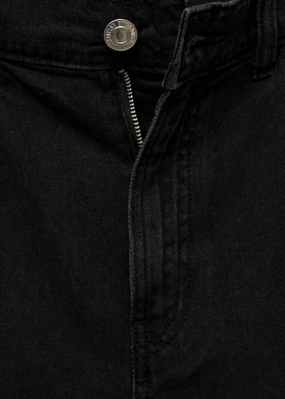 Mango Gerade Jeans-Shorts