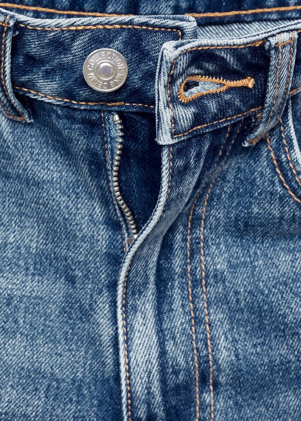 Mango Gerade Jeans-Shorts