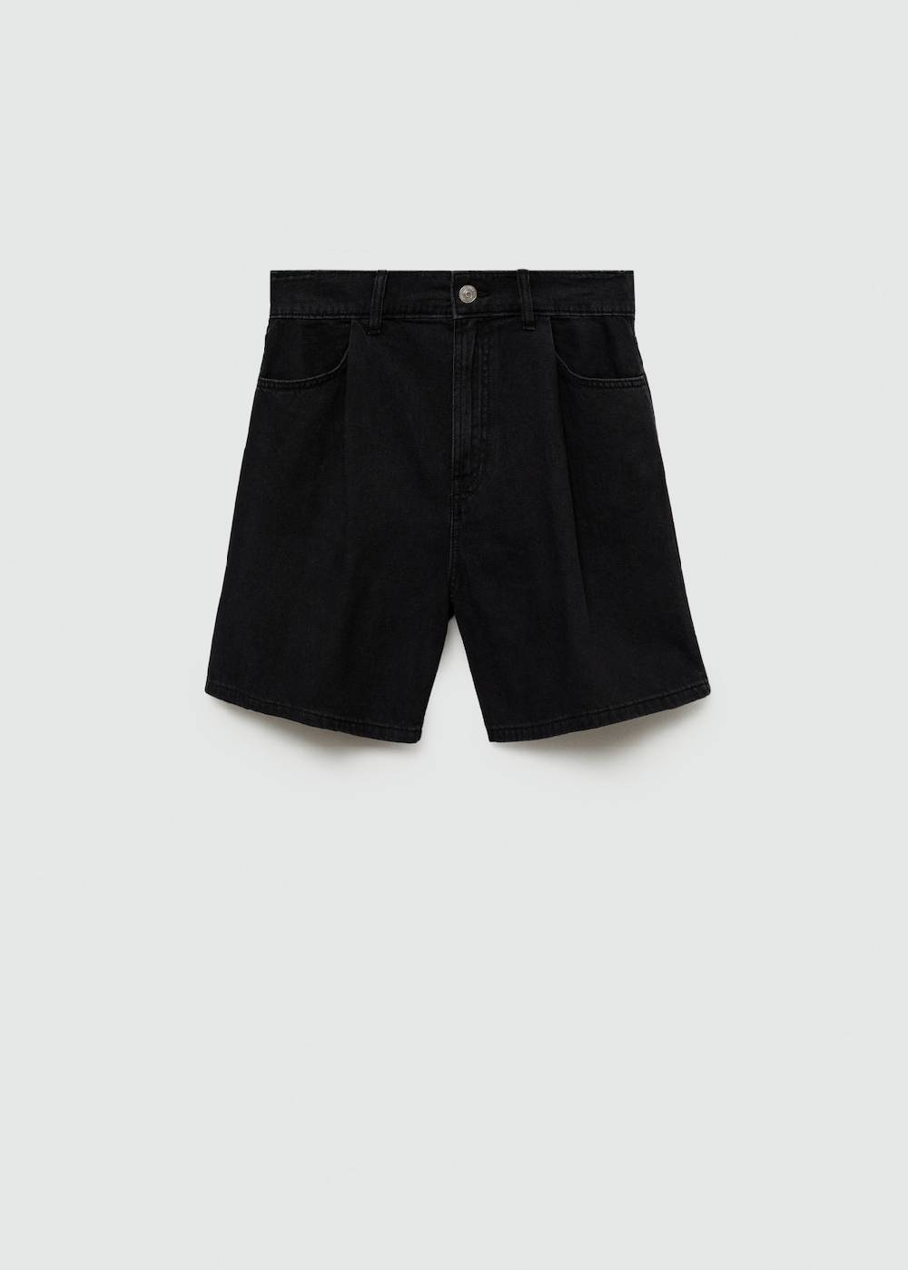Mango Gerade Jeans-Shorts
