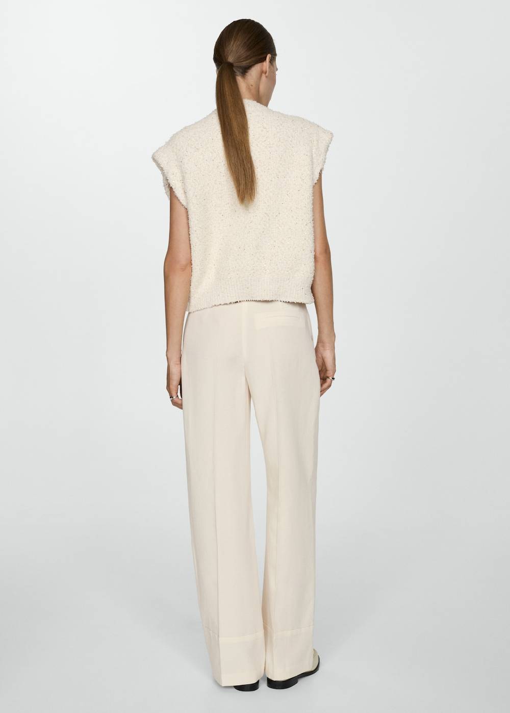 Mango Gerade Lyocell-Hose