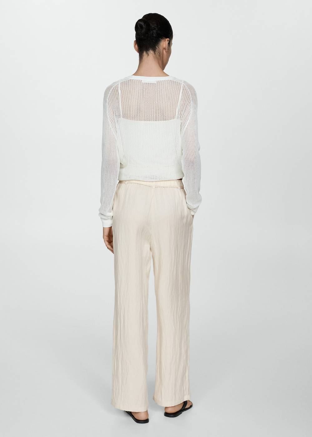 Mango Gerade Lyocell-Hose