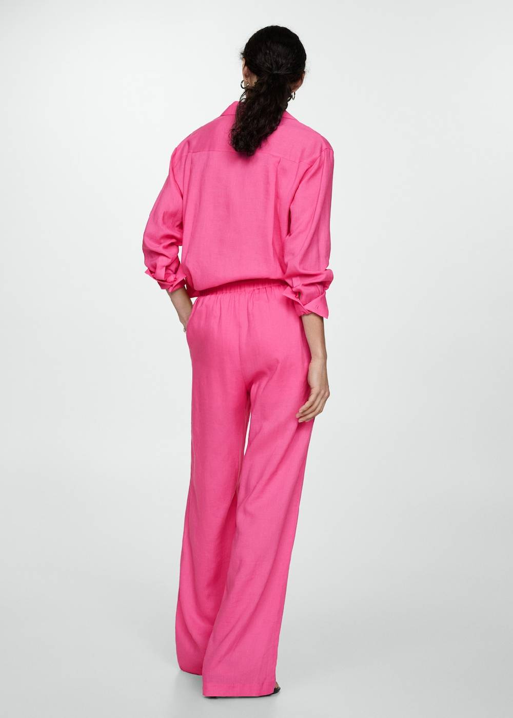 Mango Gerade Lyocell-Hose