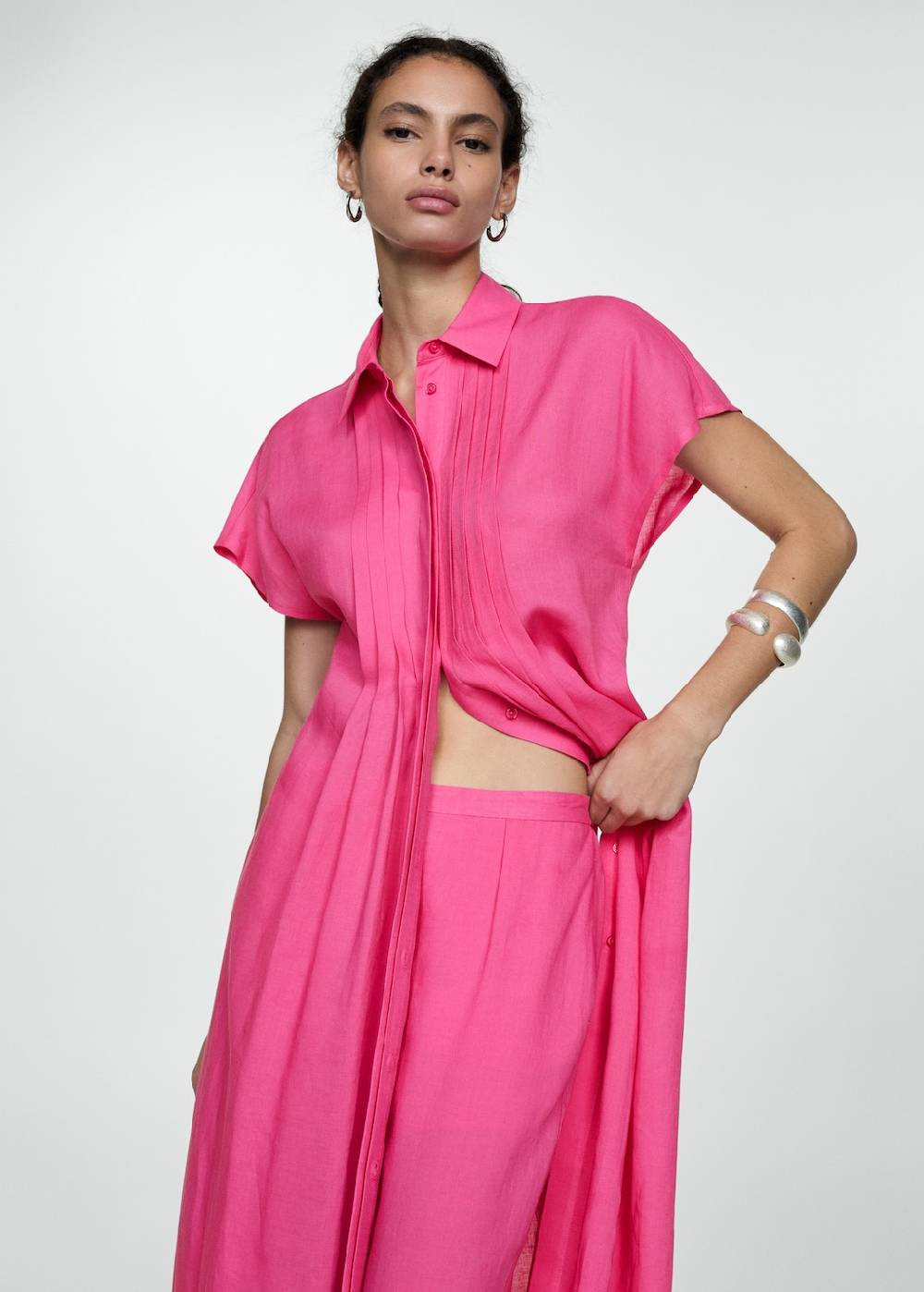 Mango Gerade Lyocell-Hose