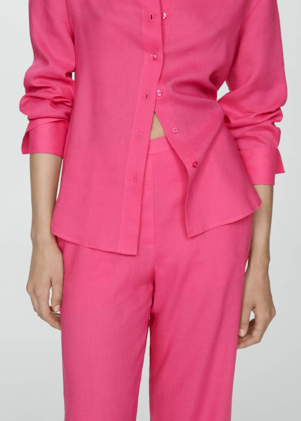 Mango Gerade Lyocell-Hose