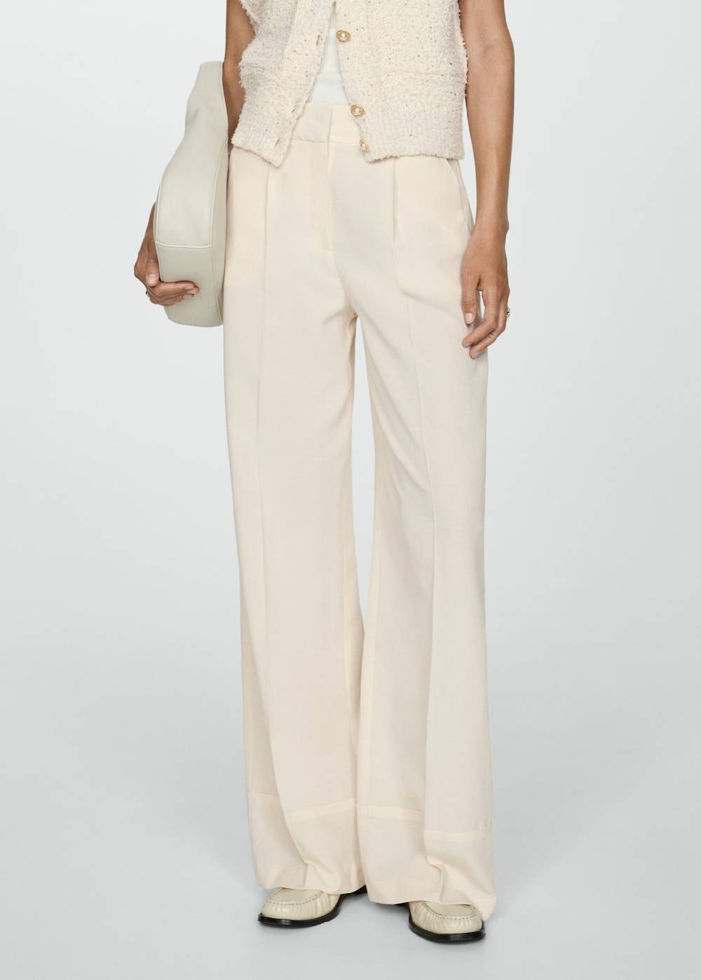 Mango Gerade Lyocell-Hose