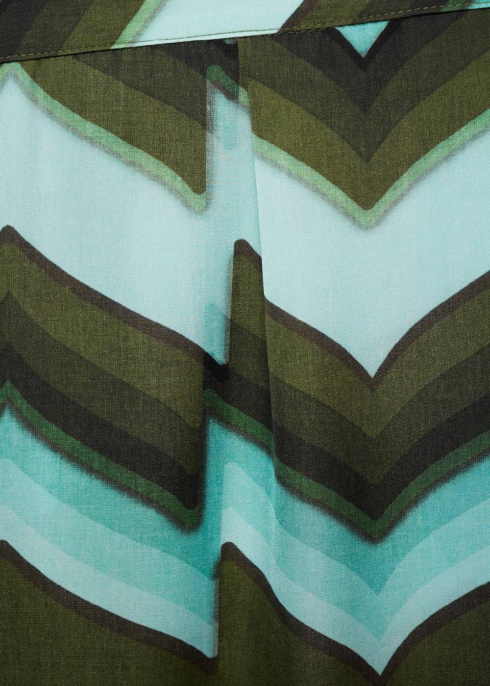 Mango Gerade Printhose