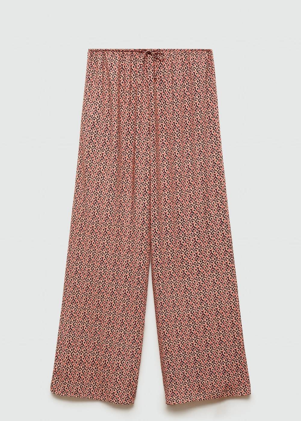 Mango Gerade Printhose