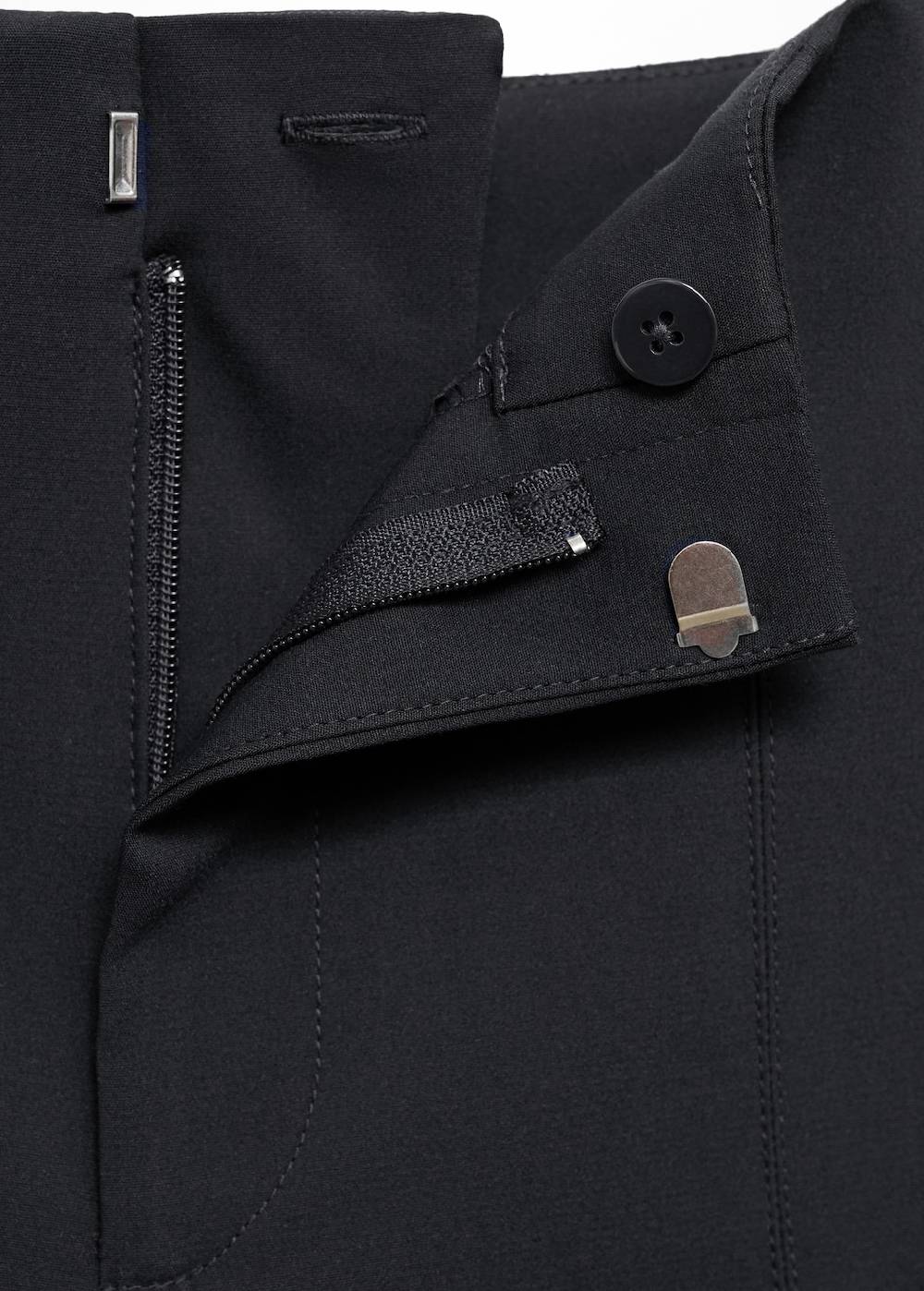 Mango Gerade Shorts Mit Hoher Taille