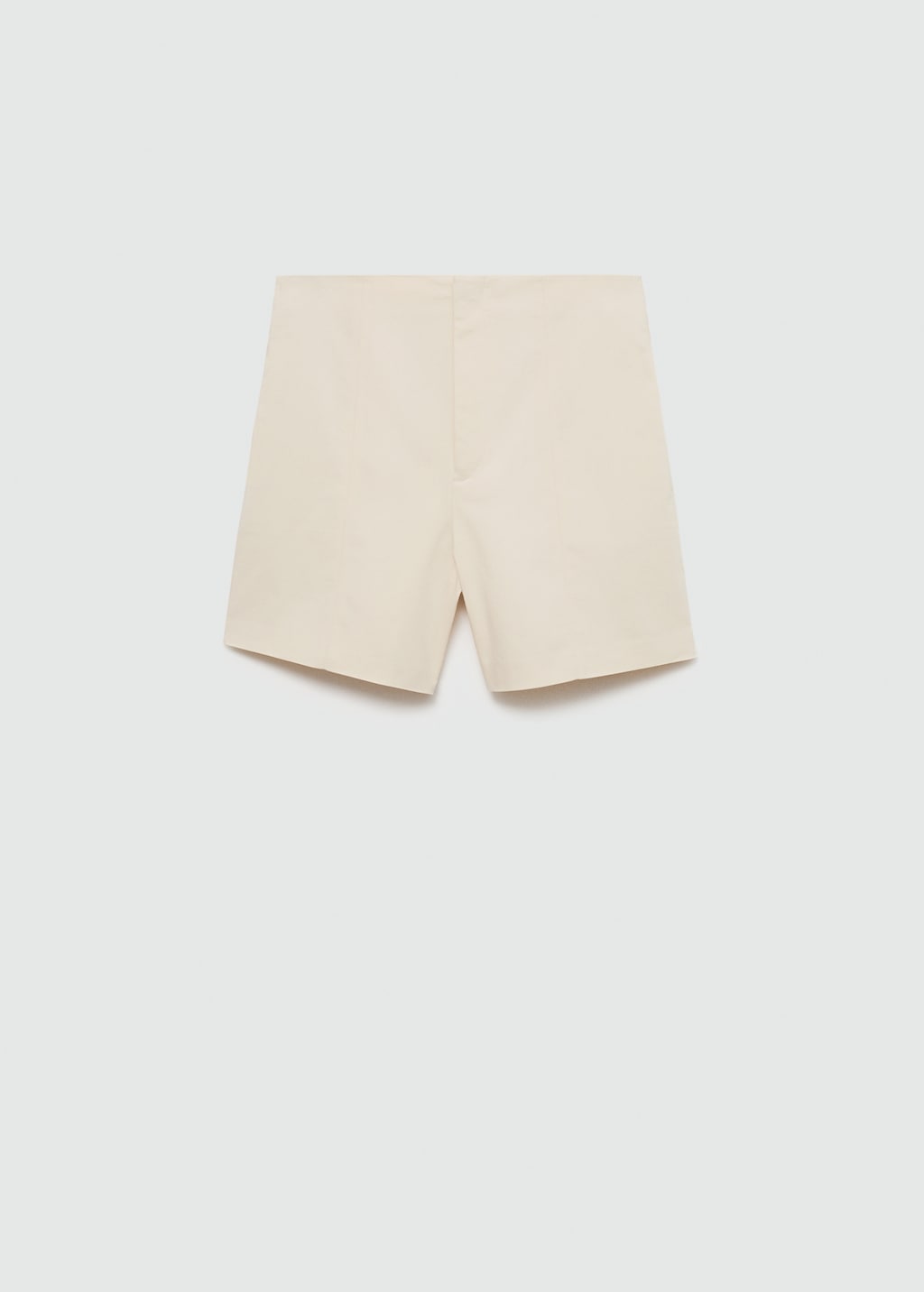 Mango Gerade Shorts Mit Hoher Taille