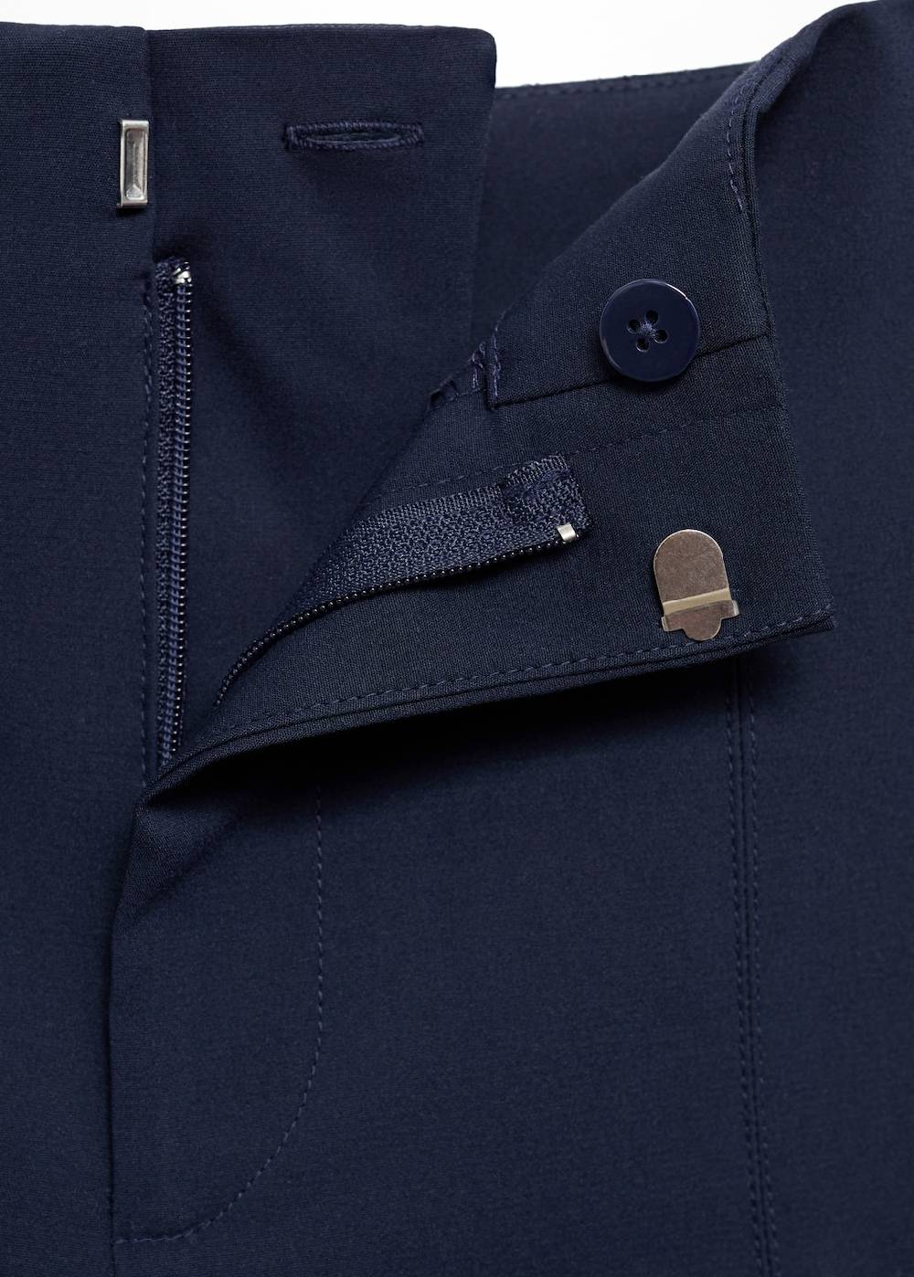 Mango Gerade Shorts Mit Hoher Taille