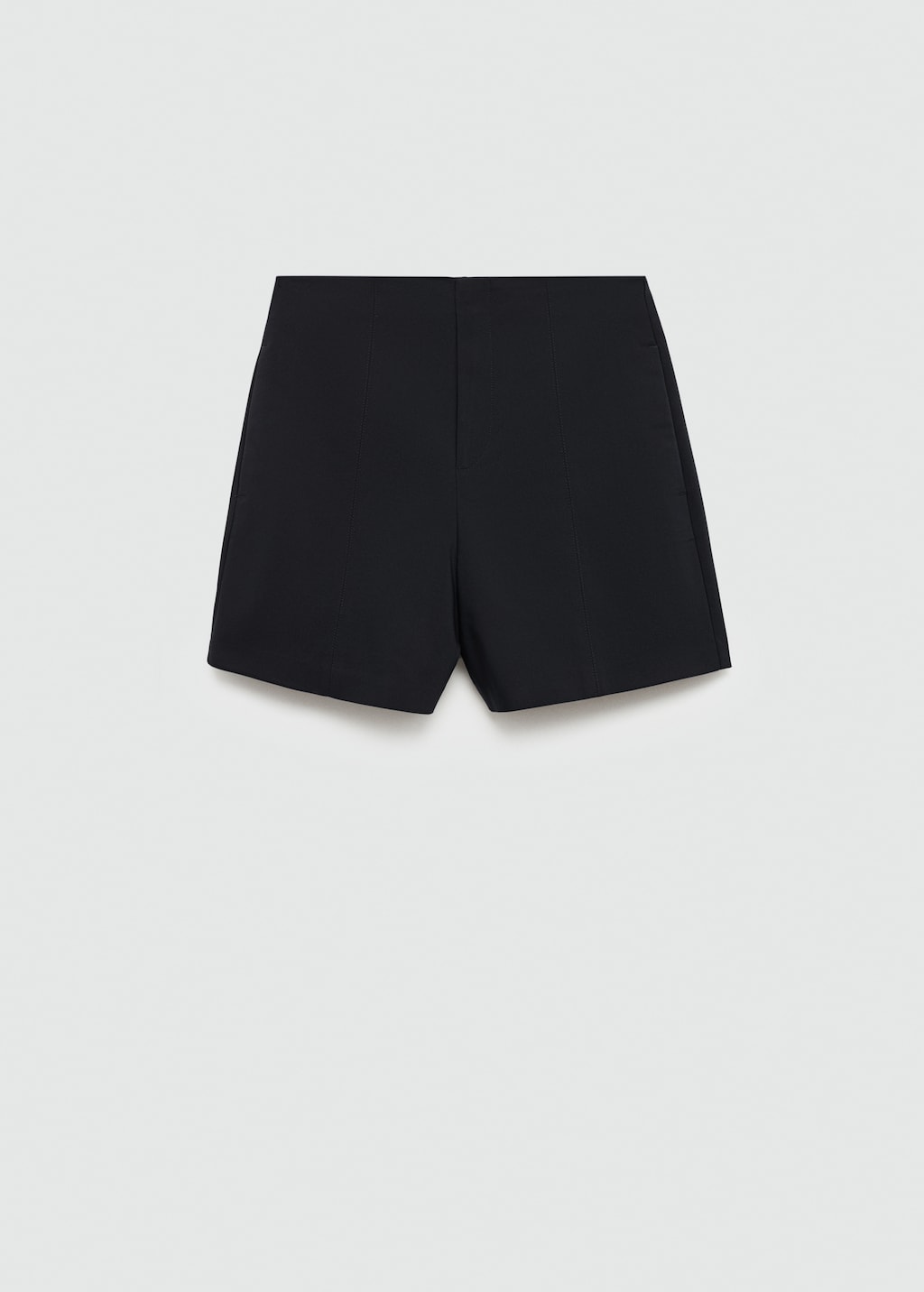 Mango Gerade Shorts mit hoher Taille