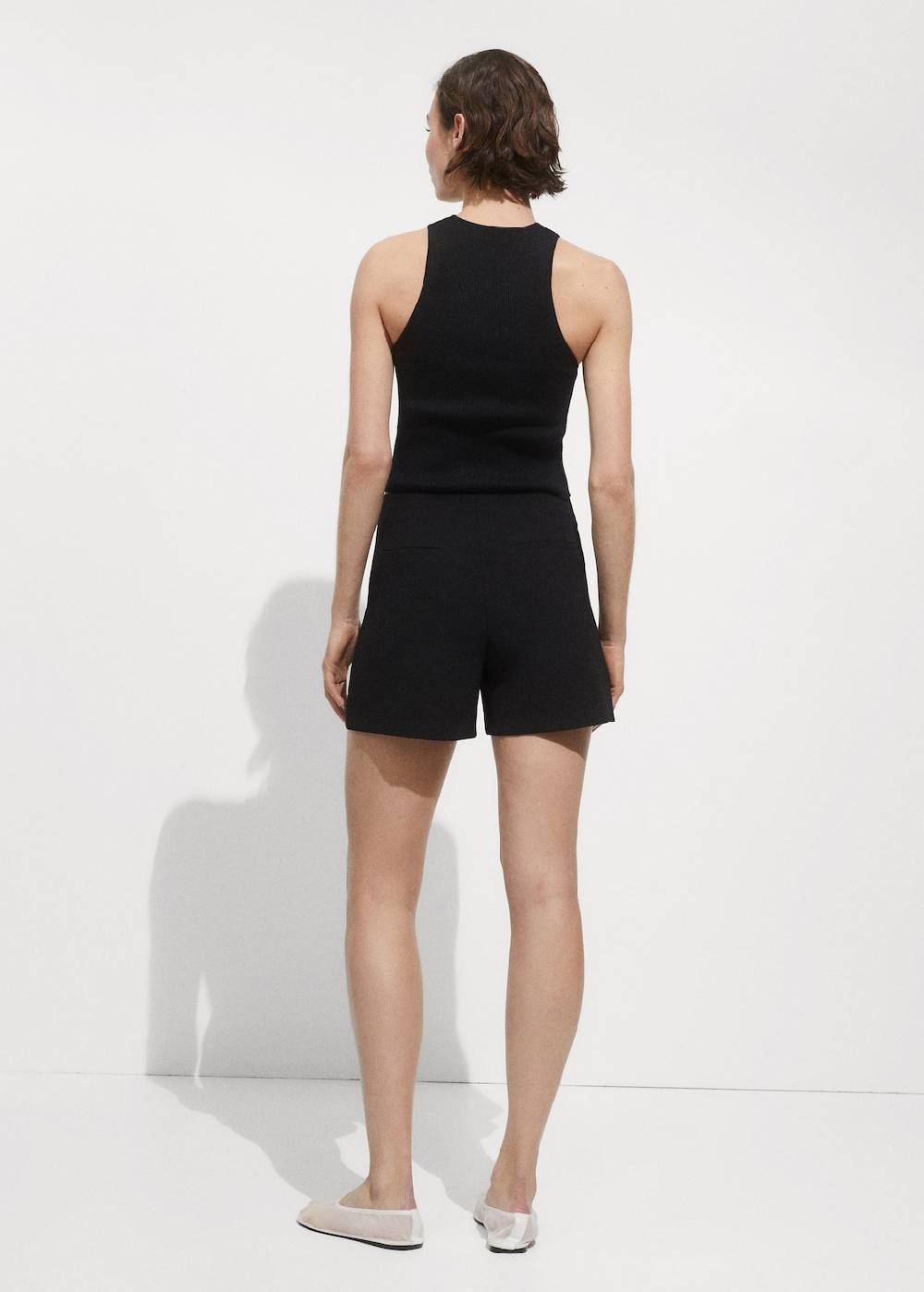 Mango Gerade Shorts Mit Mittlerer Bundhöhe