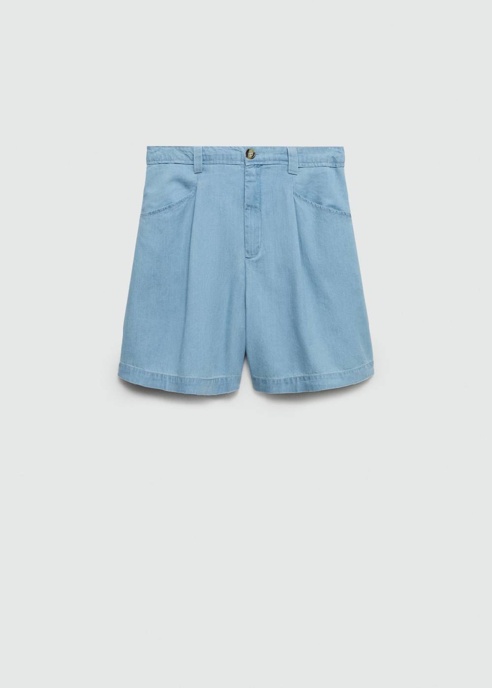 Mango Gerade Shorts Mit Mittlerer Bundhöhe