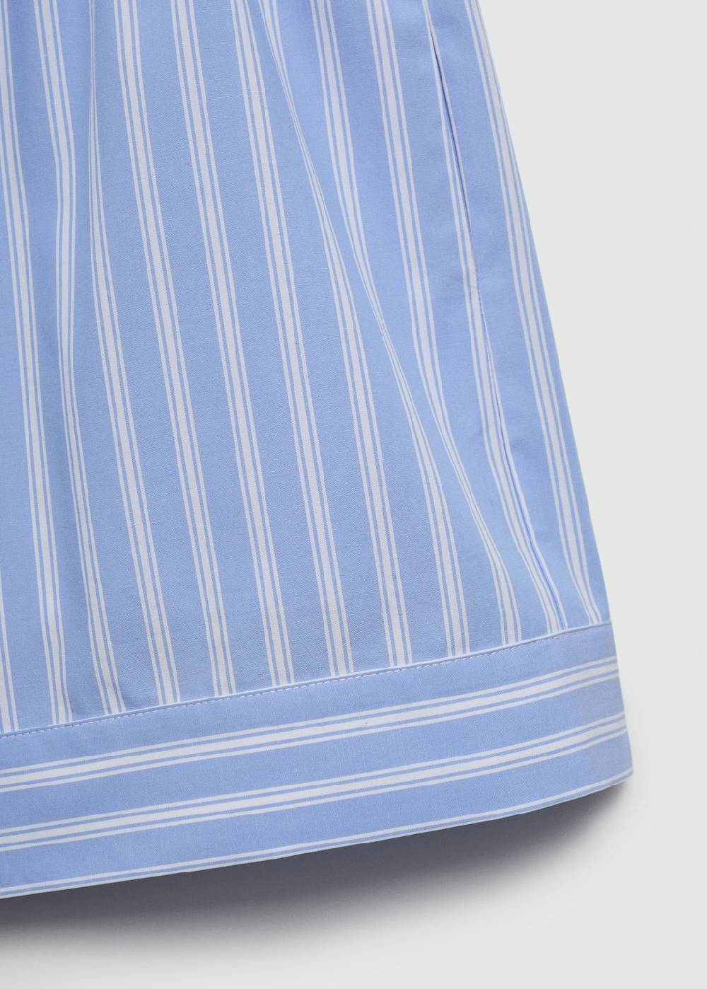 Mango Gerade Shorts Mit Streifenmuster