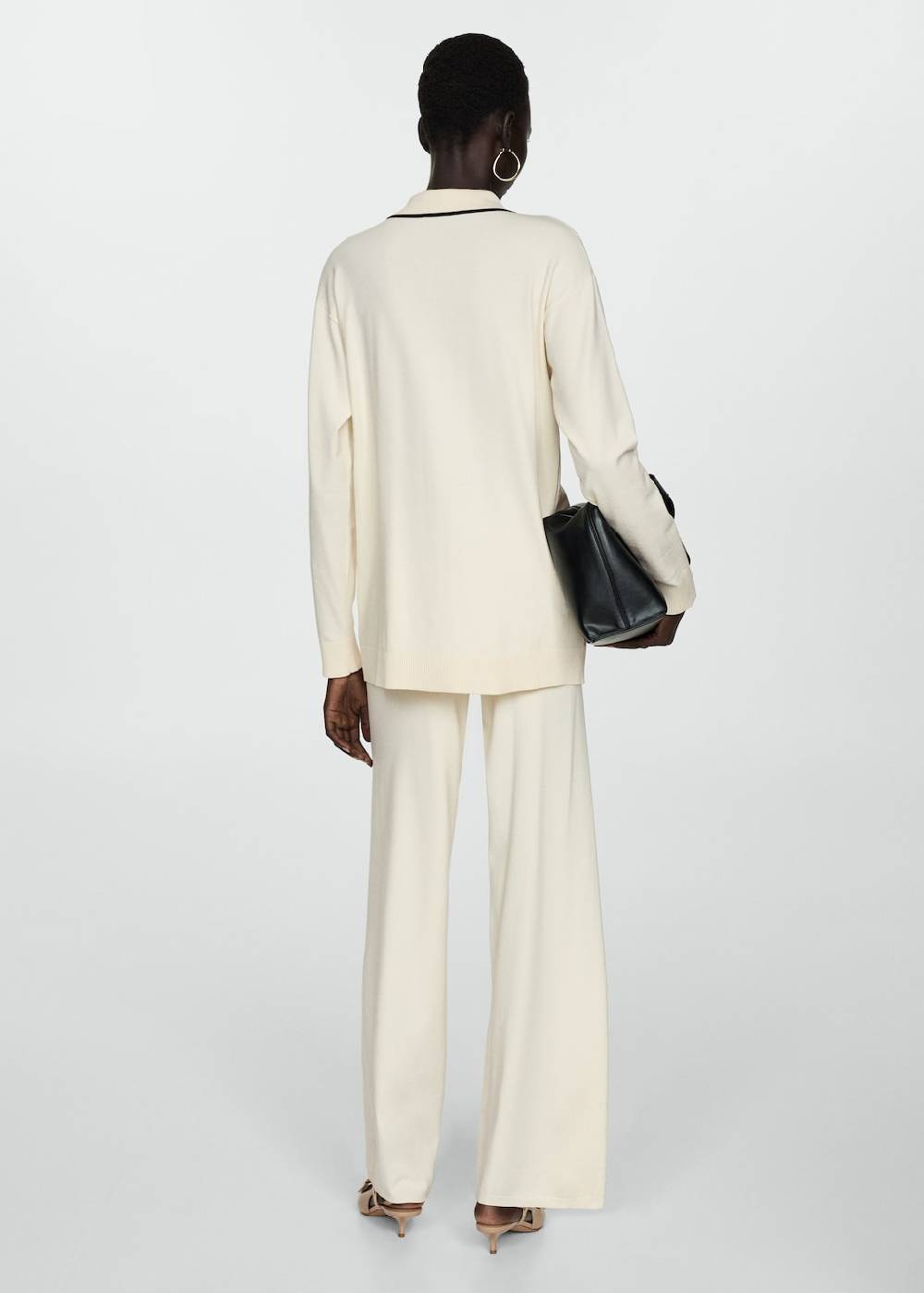 Mango Gerade Strickhose