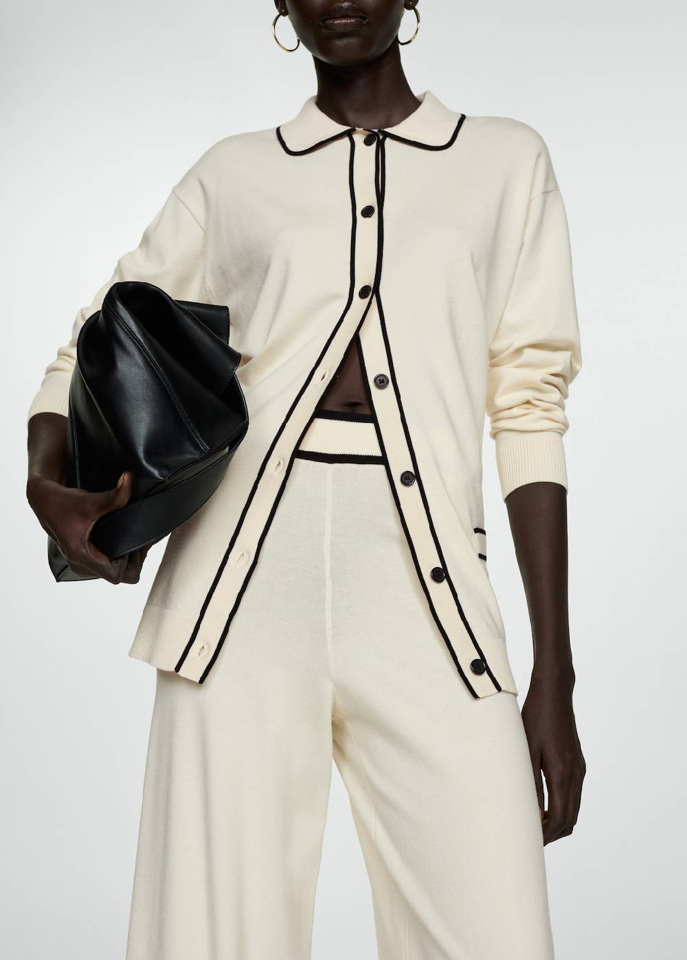 Mango Gerade Strickhose