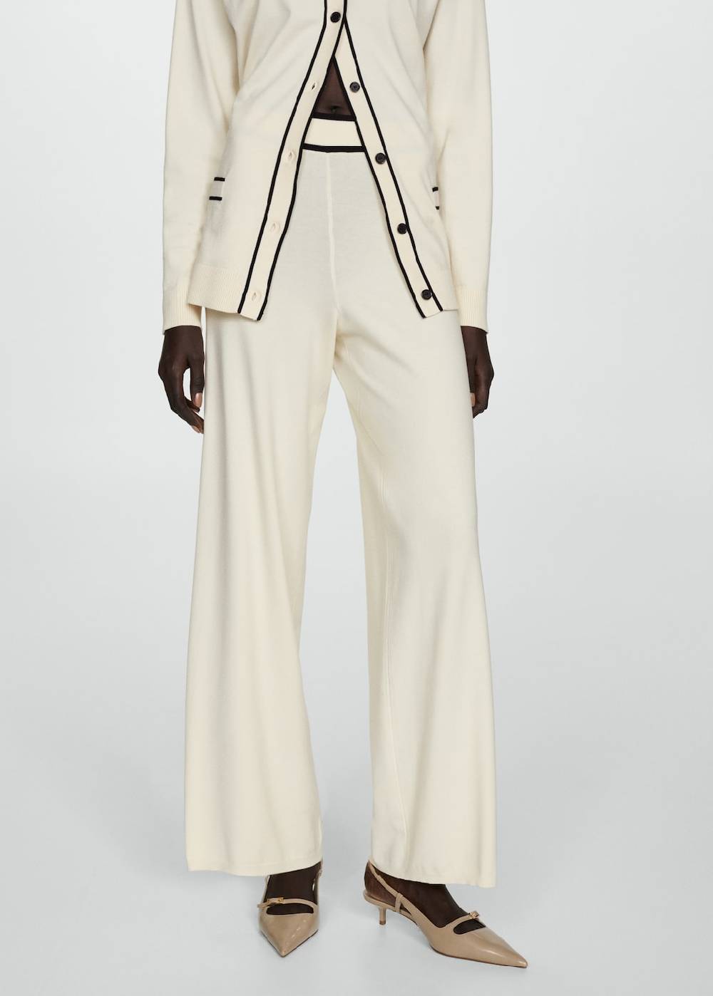 Mango Gerade Strickhose