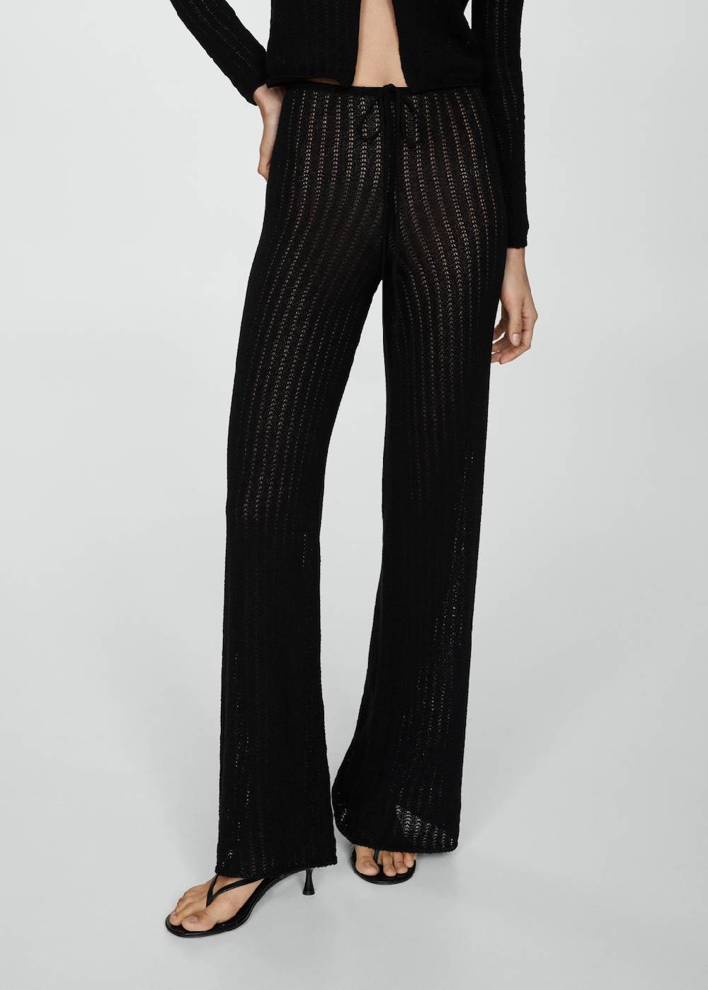 Mango Gerade Strickhose