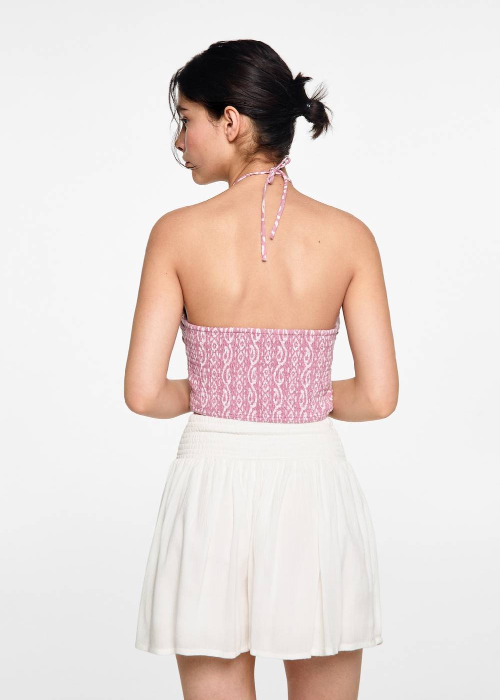 Mango Geraffter Hosenrock