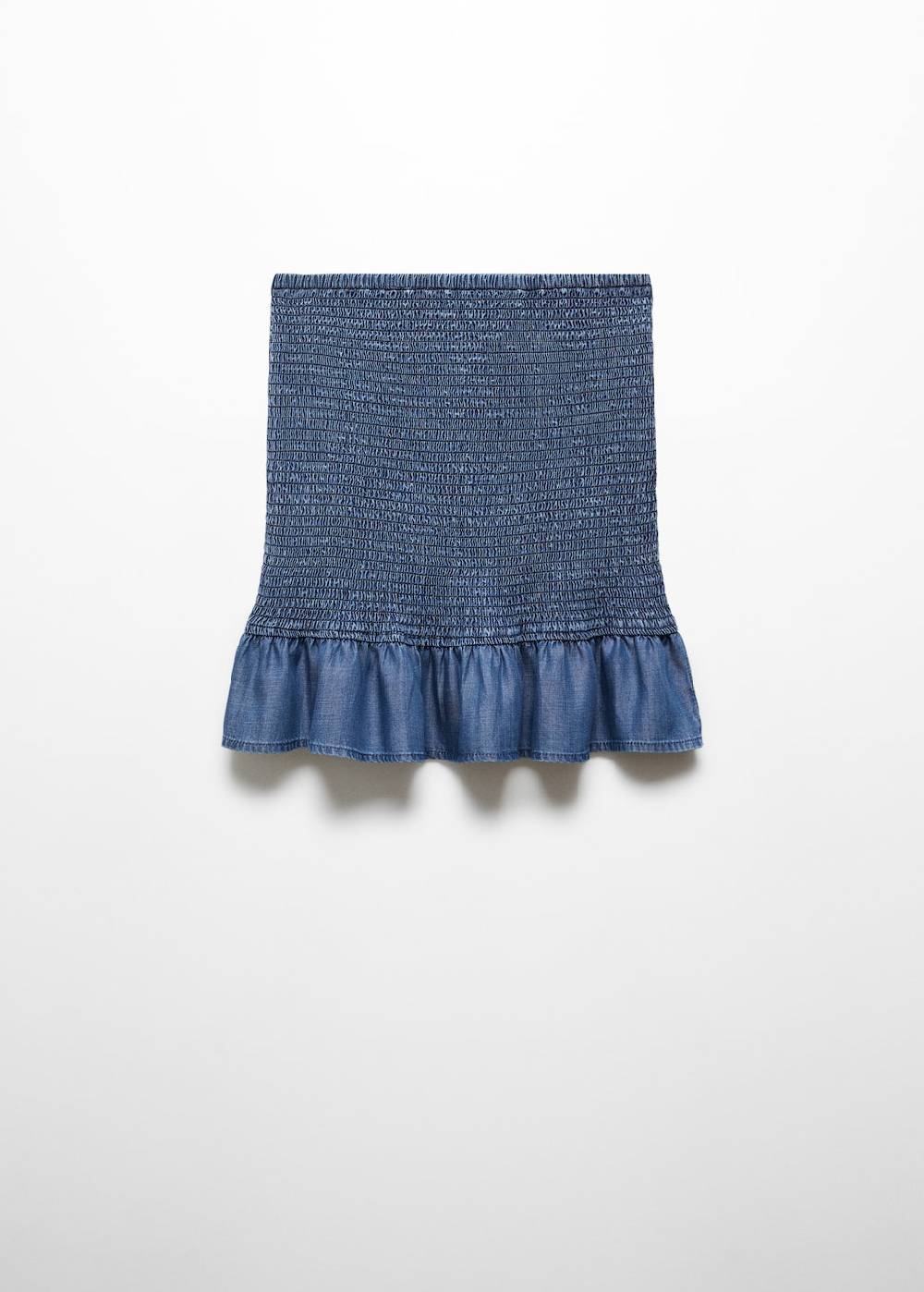 Mango Geraffter Volantrock