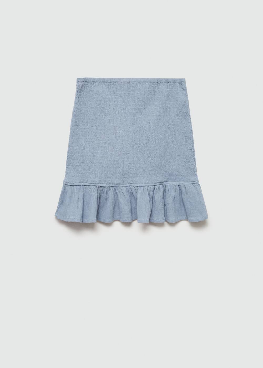 Mango Geraffter Volantrock