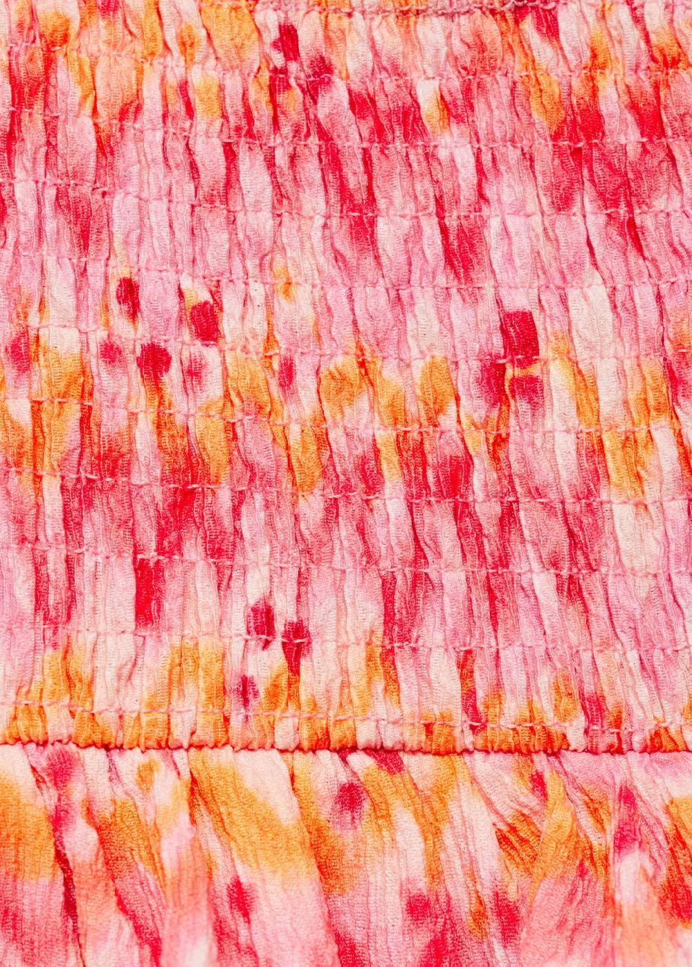 Mango Geraffter Volantrock