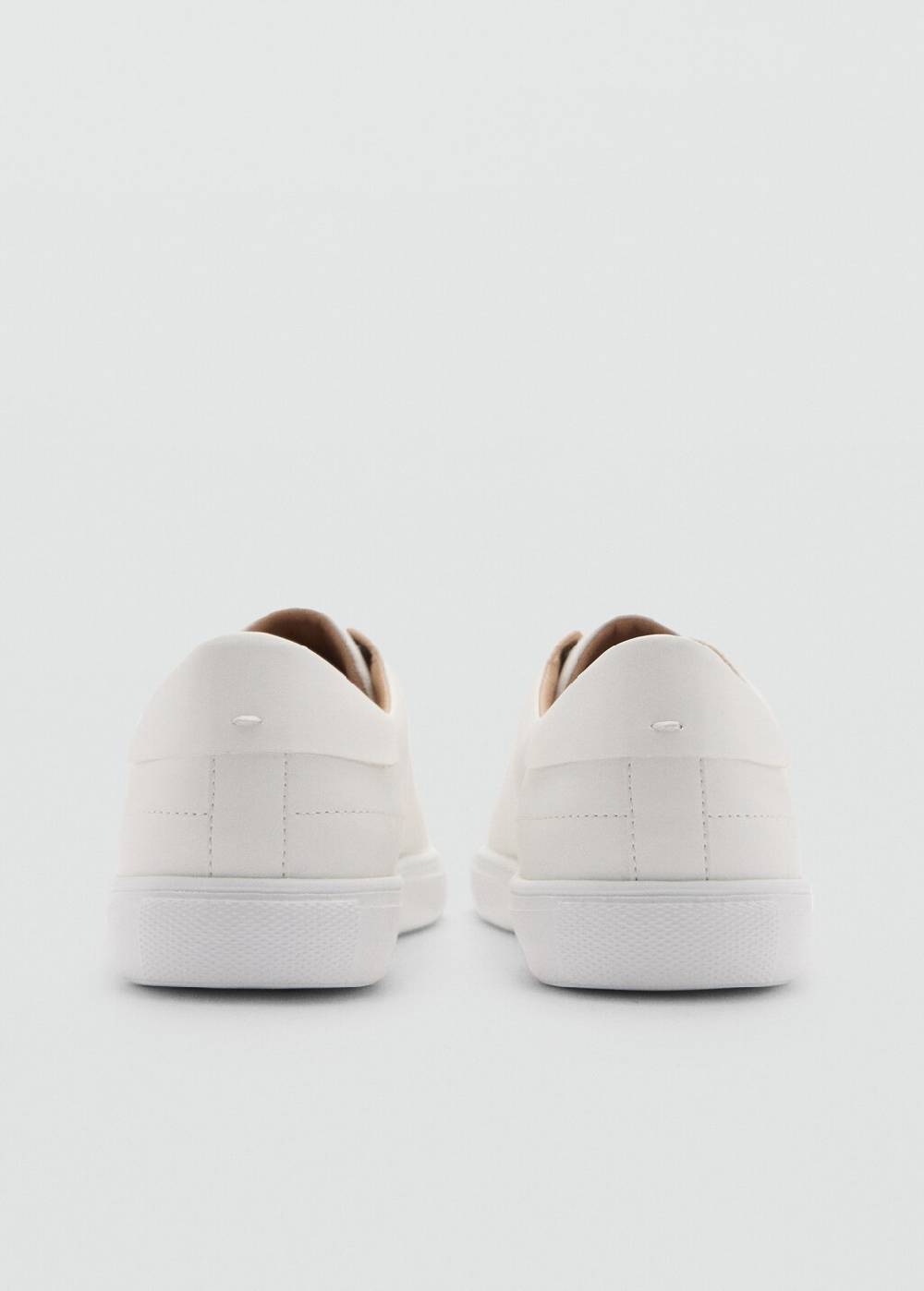 Mango Geschnürte Sneakers Mit Einsätzen