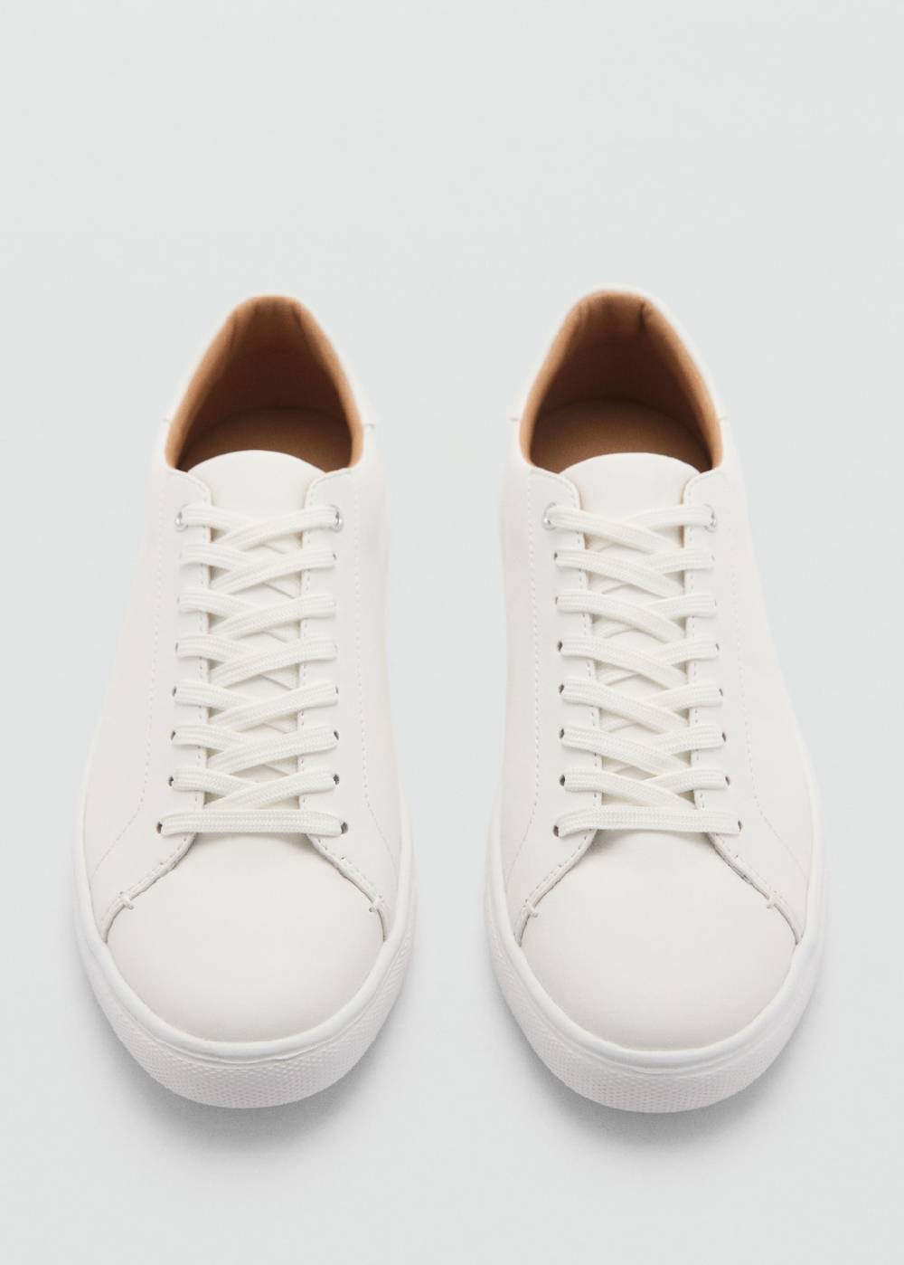 Mango Geschnürte Sneakers Mit Einsätzen