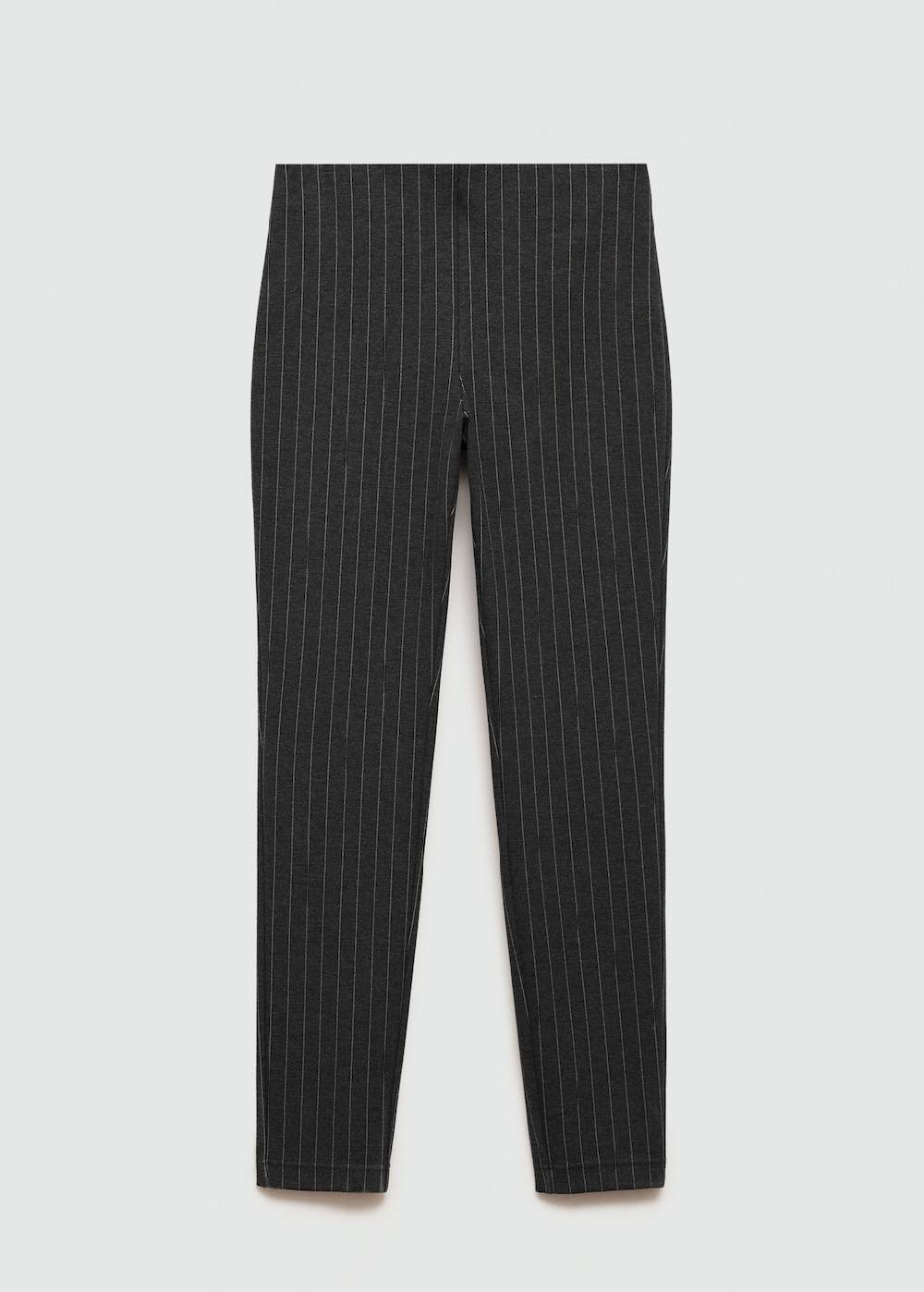 Mango Gestreifte Leggings Mit Hoher Bundhöhe