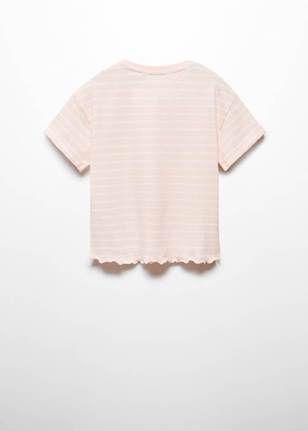 Mango Gestreiftes Baumwoll-Shirt