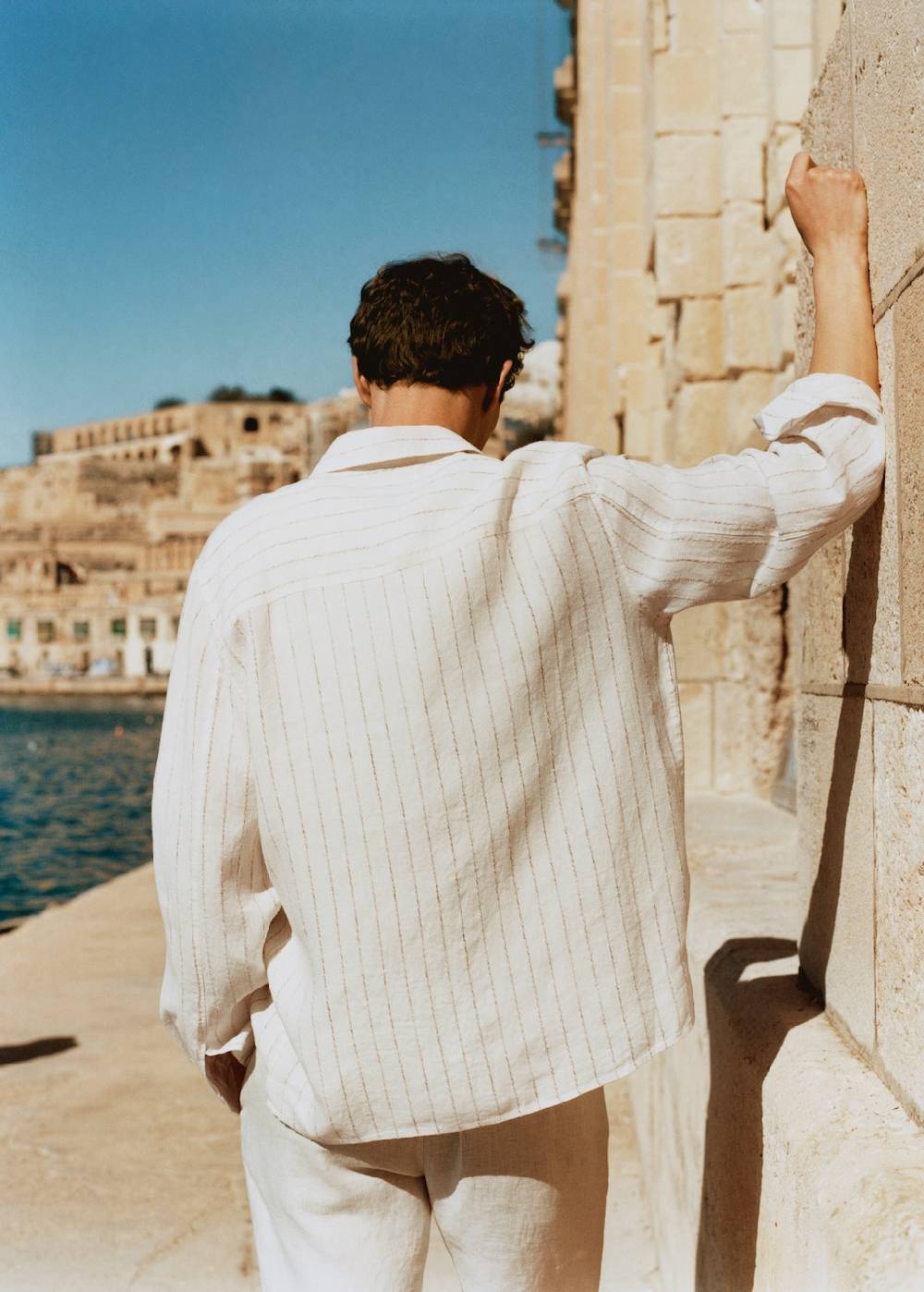 Mango Gestreiftes Regular Fit-Hemd Aus 100 %