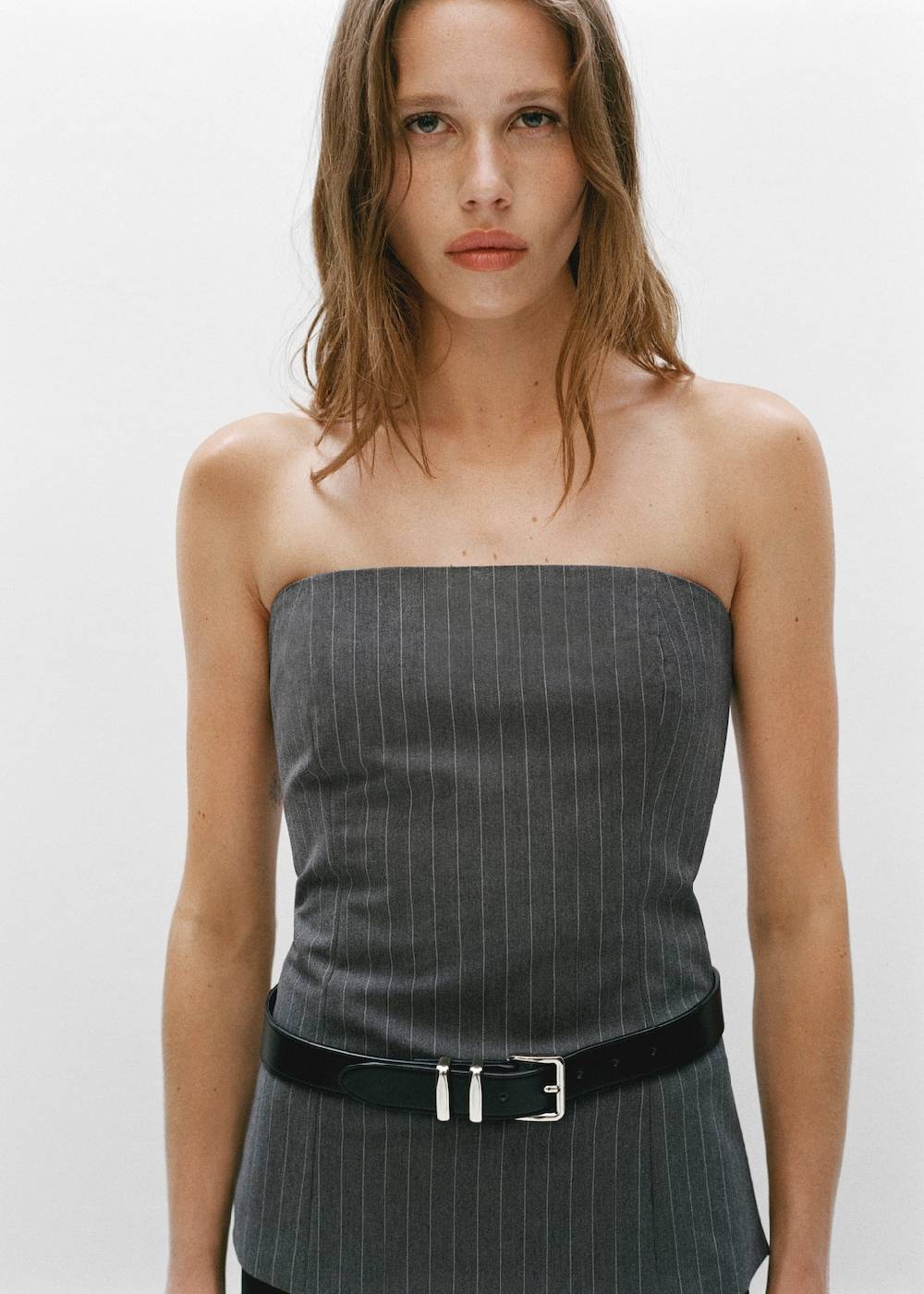 Mango Gürtel mit quadratischer Schnalle