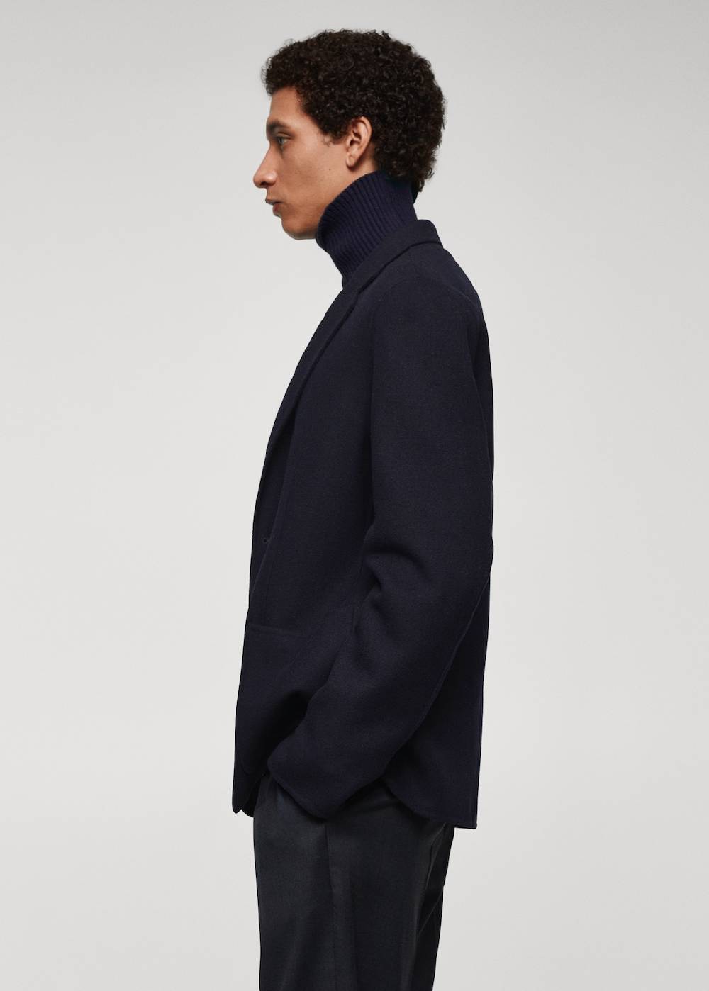 Mango Handmade Woll-Blazer