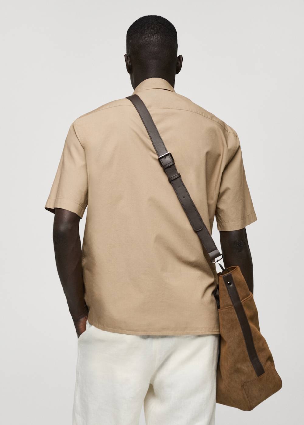 Mango Hemd Aus Tencel™-Baumwolle Mit Tasche