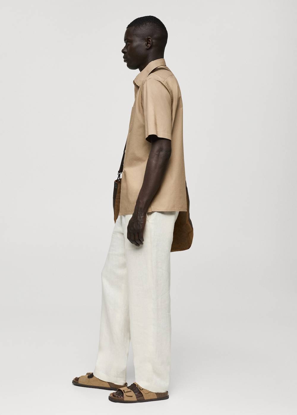 Mango Hemd Aus Tencel™-Baumwolle Mit Tasche