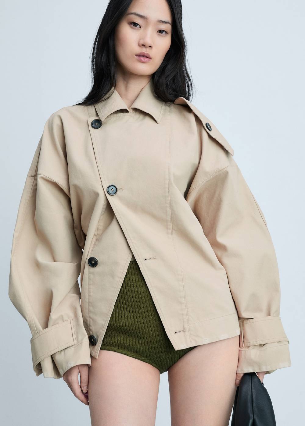 Mango Höschen Aus Rippenstrick