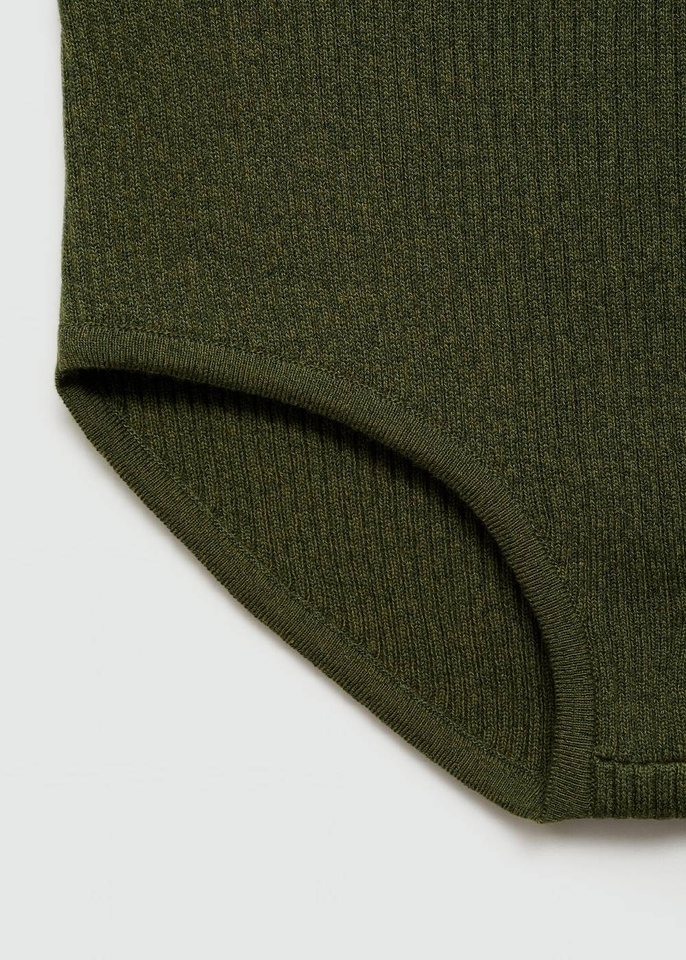 Mango Höschen Aus Rippenstrick