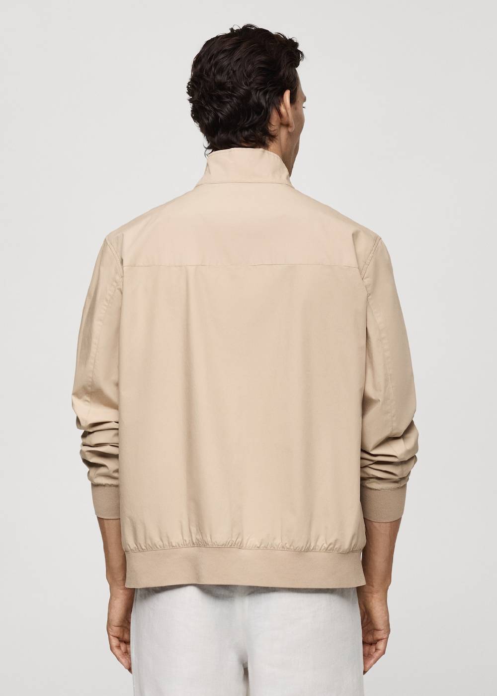 Mango Jacke Aus 100 % Baumwolle Mit Taschen