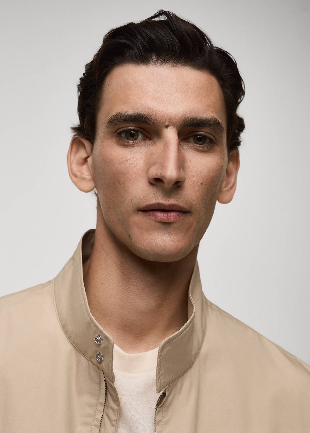 Mango Jacke Aus 100 % Baumwolle Mit Taschen