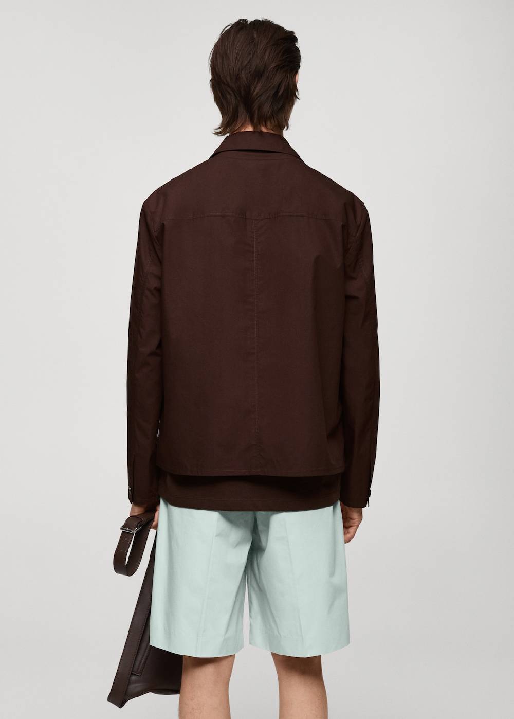 Mango Jacke Aus 100 % Baumwolle Mit Taschen