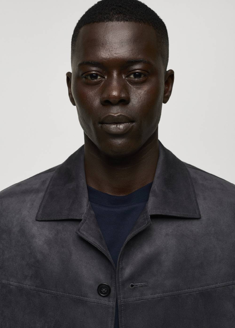 Mango Jacke Mit Wildledereffekt